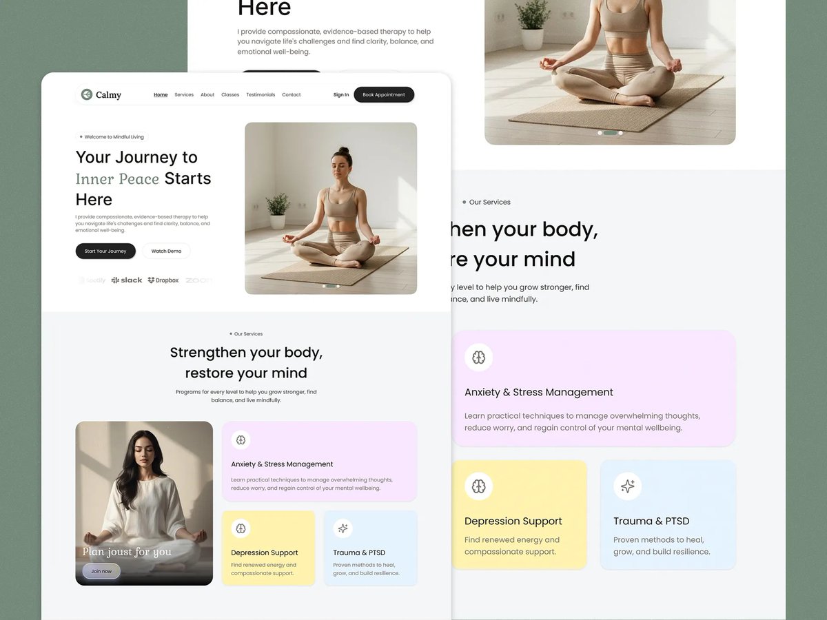 Yoga Fitness Website Design
Let’s connect and collaborate 👇

📲 Telegram: t.me/mamun9940

📧 Email: mamunahamed9940@gmail.com

💬 WhatsApp: wa.me/8801776701998