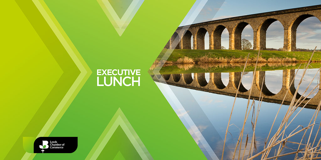 WNYChamber's tweet image. Leeds Executive Lunch 🍽️

📅 Thu 28 May 2026, 12:00-14:00

Executive and Patron members are invited to join us in #Leeds for #networking and a two-course lunch with guest speaker, to be announced.

✨ Book your place now: eventbrite.co.uk/e/leeds-execut…