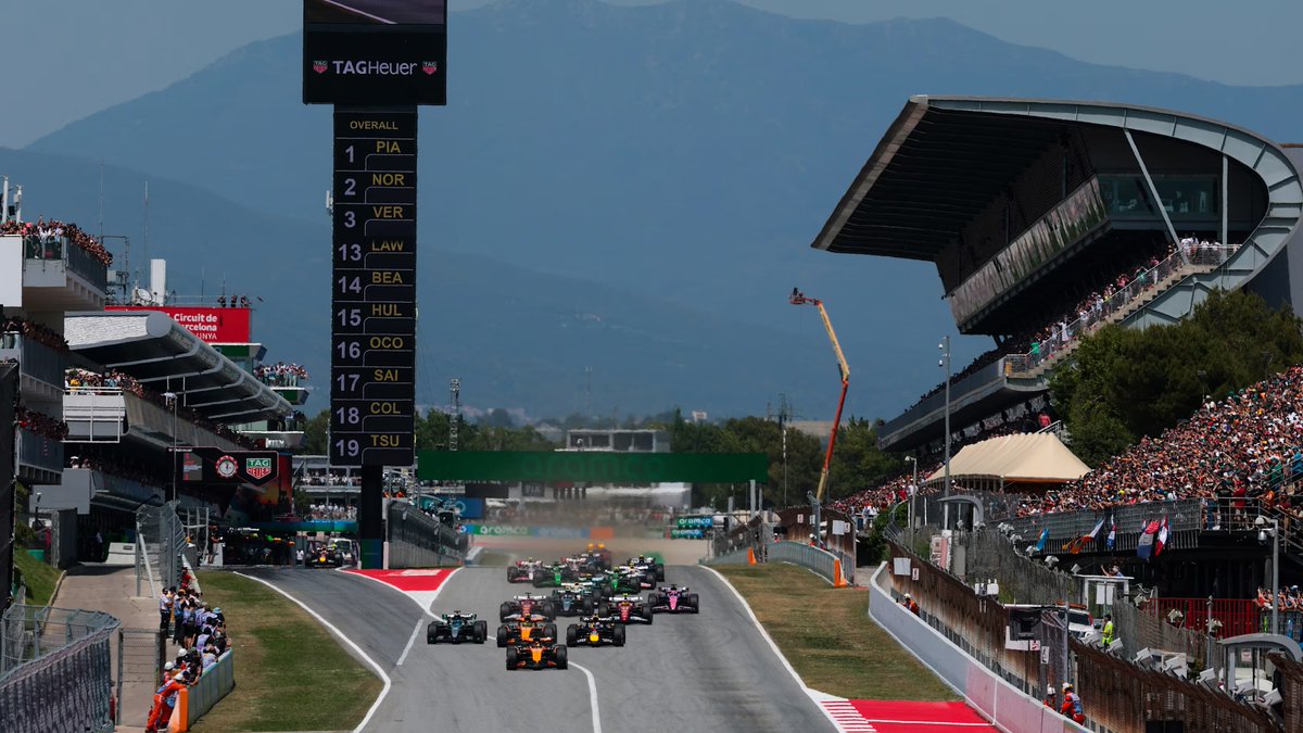 🚨 Sirkuit Catalunya telah menandatangani kesepakatan multi-tahun untuk masuk dalam kalender Formula 1 pada tahun 2028, 2030, dan 2032.

Catalunya nantinya akan bergantian/rotasi dengan Sirkuit Spa.