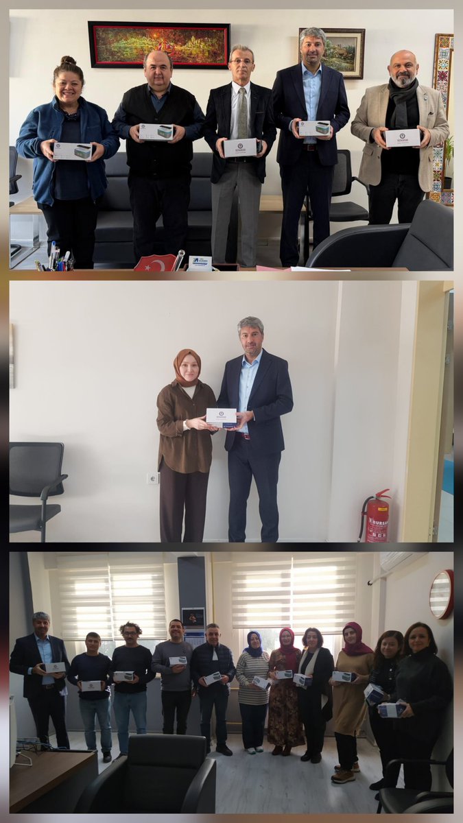 Sendikamızın kuruluş yıl dönümü hediyelerimizi üyelerimize ulaştırmaya devam ediyoruz. Okul Temsilcilerimize ve tüm üyelerimize nezaketleri ve misafirperverlikleri için teşekkür ederiz. Sizlerle daha güçlüyüz.

#İyikiEğitimBirSenVar 
#EBSYunusemre