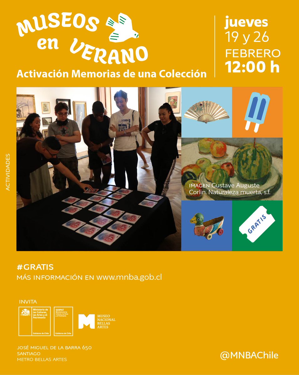 MNBA Chile | Museo Nacional de Bellas Artes tweet media