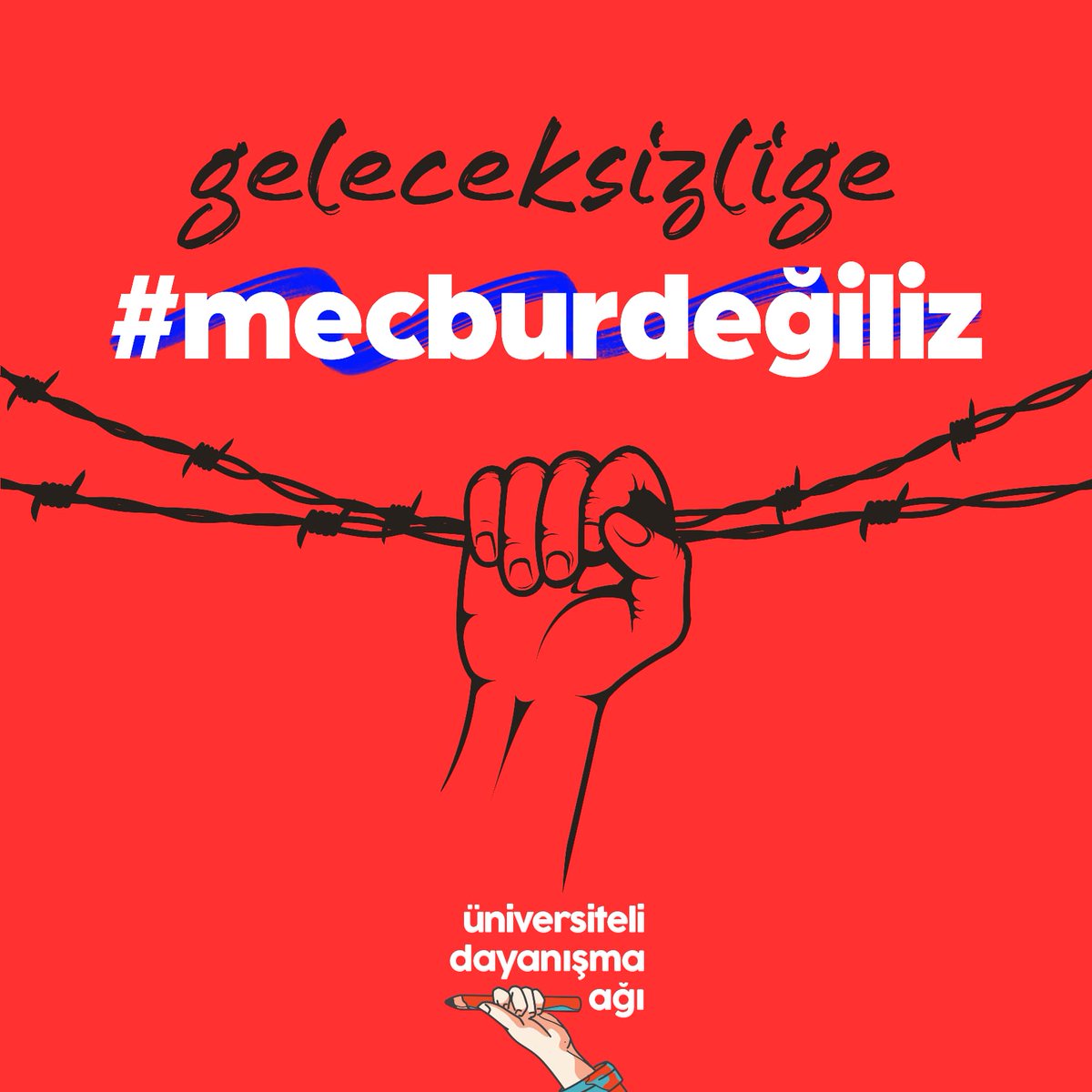 karabukuda's tweet photo. Geleceksizliğe #MecburDeğiliz https://t.co/ZnWZIMnFGD