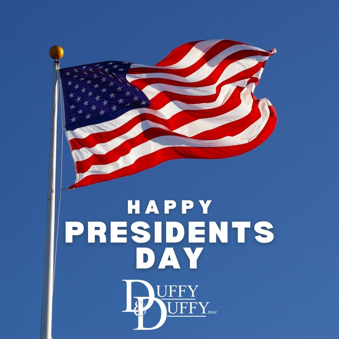 Honoring the leaders who shaped our nation and the values of justice, integrity, and service. Duffy &amp; Duffy remains committed to protecting clients’ rights. Wishing you a safe and meaningful Presidents Day.

buff.ly/WaoMqEC

#PresidentsDay #DuffyAndDuffy #Law #LongIsland