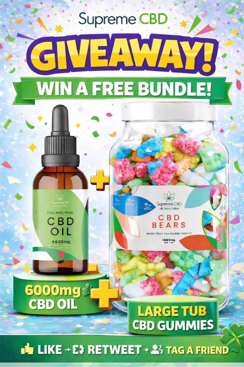 Supreme CBD - UK’s #1 CBD OIL tweet media