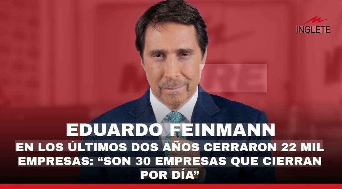 Se me ocurre algo más retorcido-la chifladura de esta ley de rápida aprobación votada sin lectura previa elaborada para tapar el fracaso de las políticas que llevaron al cierre de tantas empresas y así “cuidar”a las que sobreviven para que el fracaso no sea tan destructivo. 👊🏻