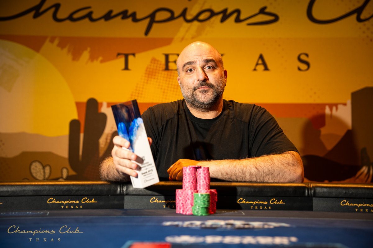 All hail the H.O.R.S.E. king 👑!!!

Big congrats to Dara Taherpoar, champion of Event 12: $15K GTD H.O.R.S.E. at the Winter Poker Open!
#WinterPokerOpen #ChampionsClub #HORSE