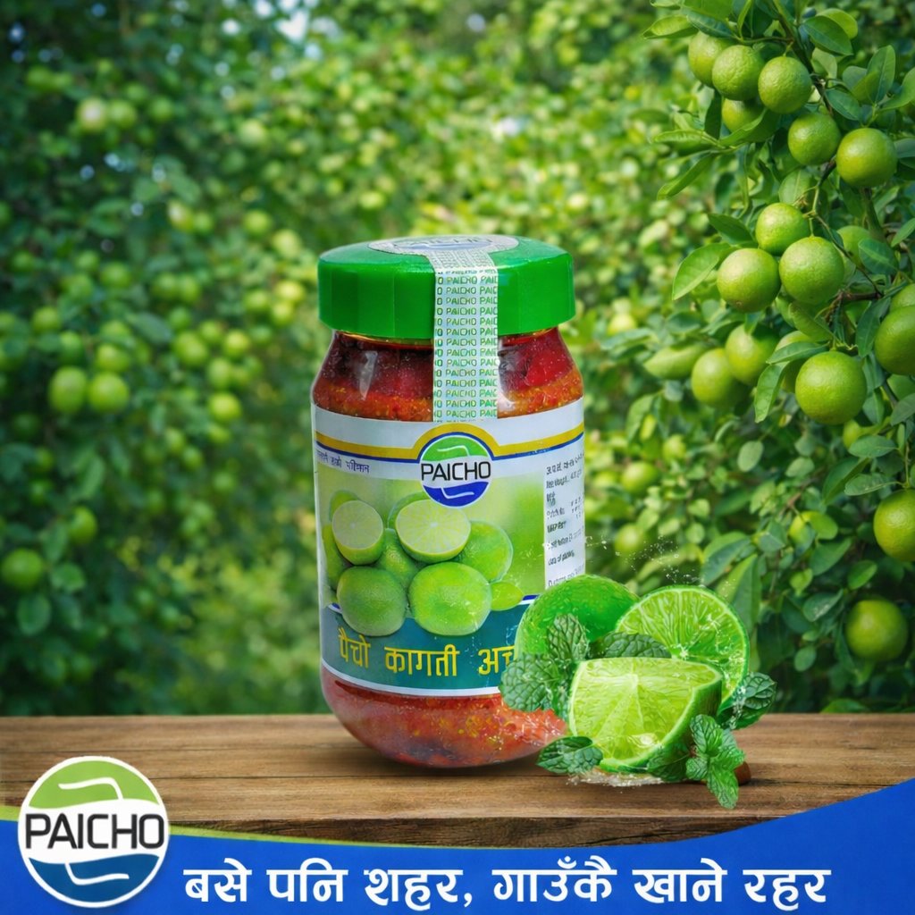 PaichoPasal's tweet image. खट्टा–मिठा स्वाद :  पैचो कागती अचार 
बसे पनि शहर, गाउँकै खाने रहर
#Paicho #lemon  #LocalProduct #lemonpickle