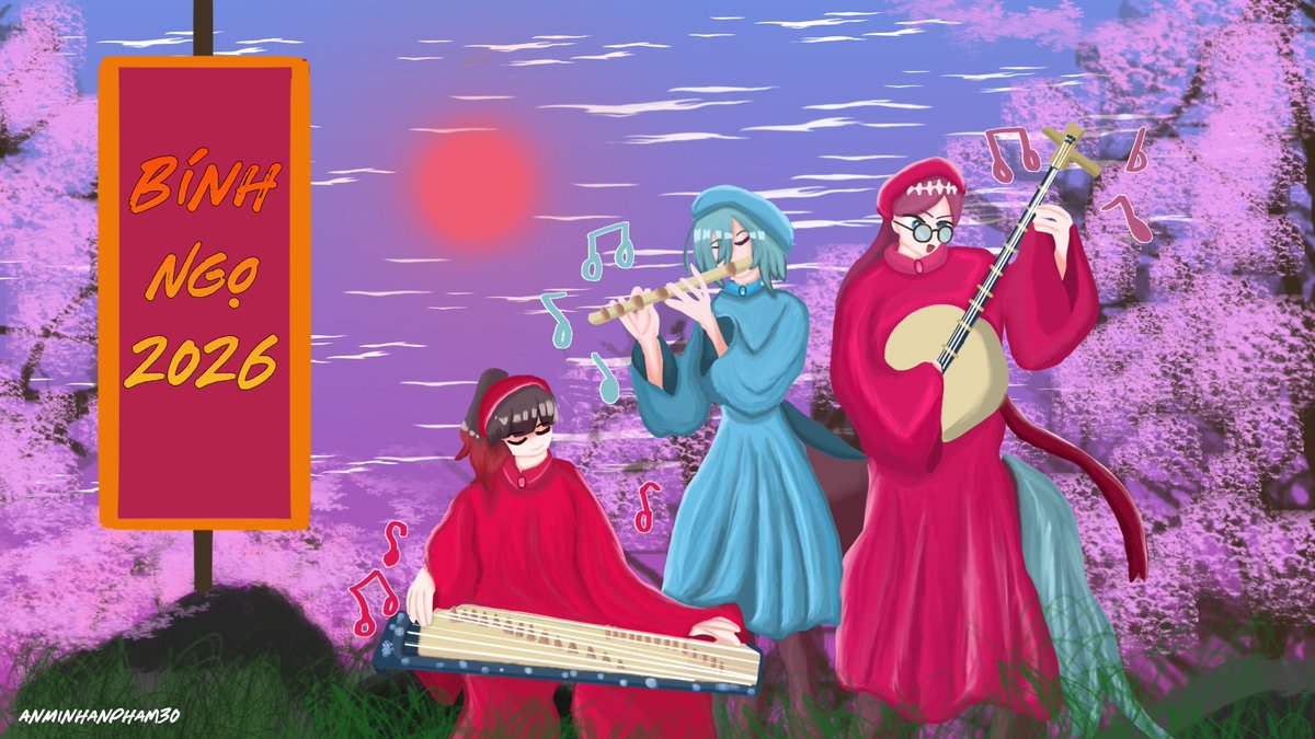 Happy lunar new year 
#100カノファンアート