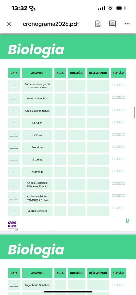 studsfolk's tweet image. ✨ CRONOGRAMA DE ESTUDOS 2026 GRATUITO 📒❤️

divos fiz um checklist pro vestibular, o cronograma segue o curso do Ferretto, então pra quem estuda com ele fica mais fácil de acompanhar! serve também pra quem vai começar pós carnaval

link pra baixar: drive.google.com/file/d/1XSCrSR…