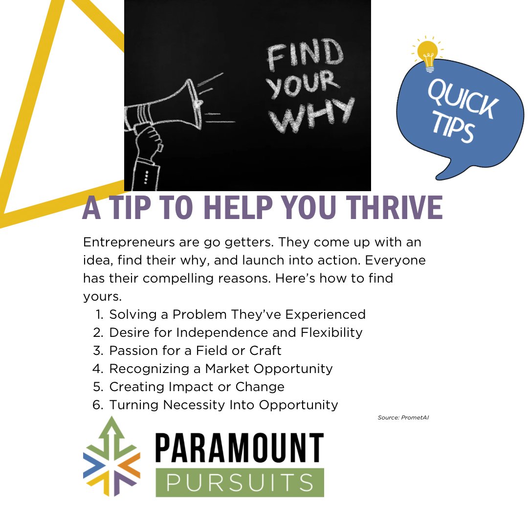 Entrepreneurs are go getters. They come up with an idea, find their why, and launch into action. Here’s how to find yours. hubs.li/Q043cwNM0  #smallbusiness #startup #entrepreneur #localbusiness #motivationmonday