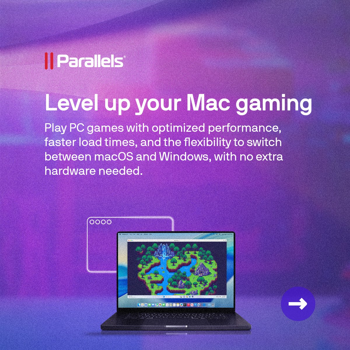 Parallels tweet media