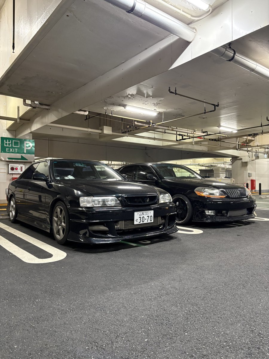 haru_20xx100's tweet photo. カッケェかったありがと!
#jzx100 #jzx110 #ツアラーv #irv https://t.co/98XW86UA3B
