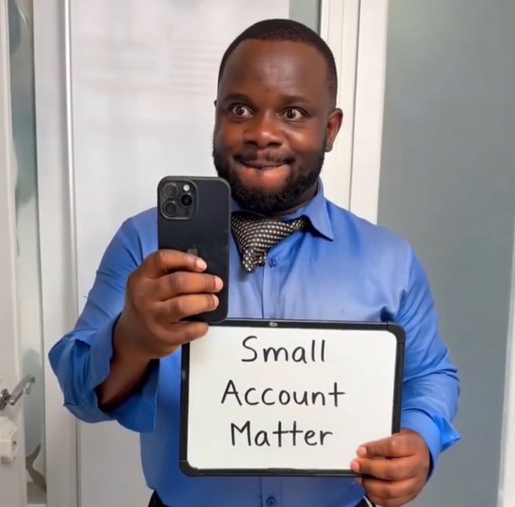Small account matters 

Just say hi and gain 50+ Verified Followers