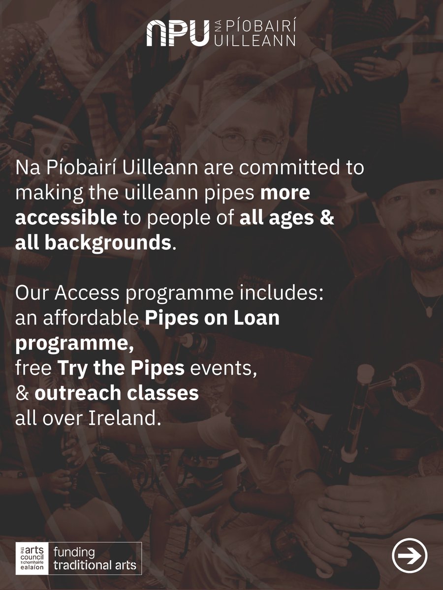 Na Píobairí Uilleann tweet media