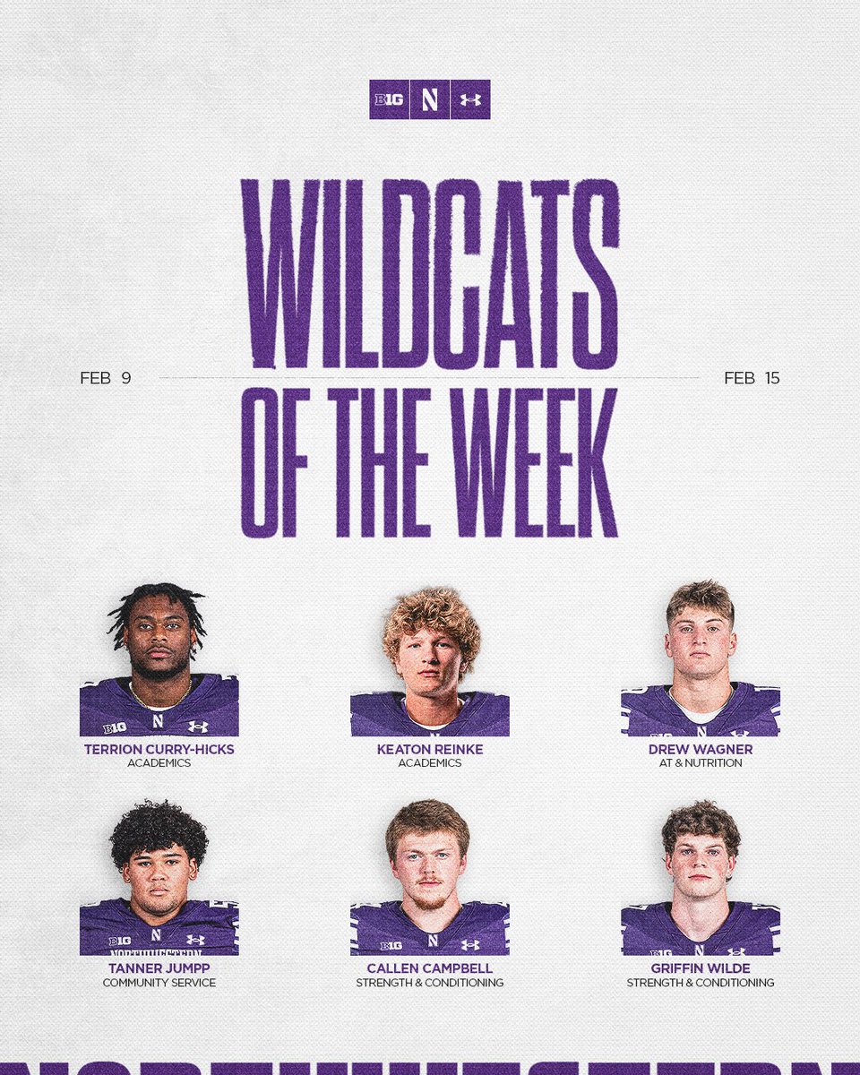 Northwestern Football tweet media