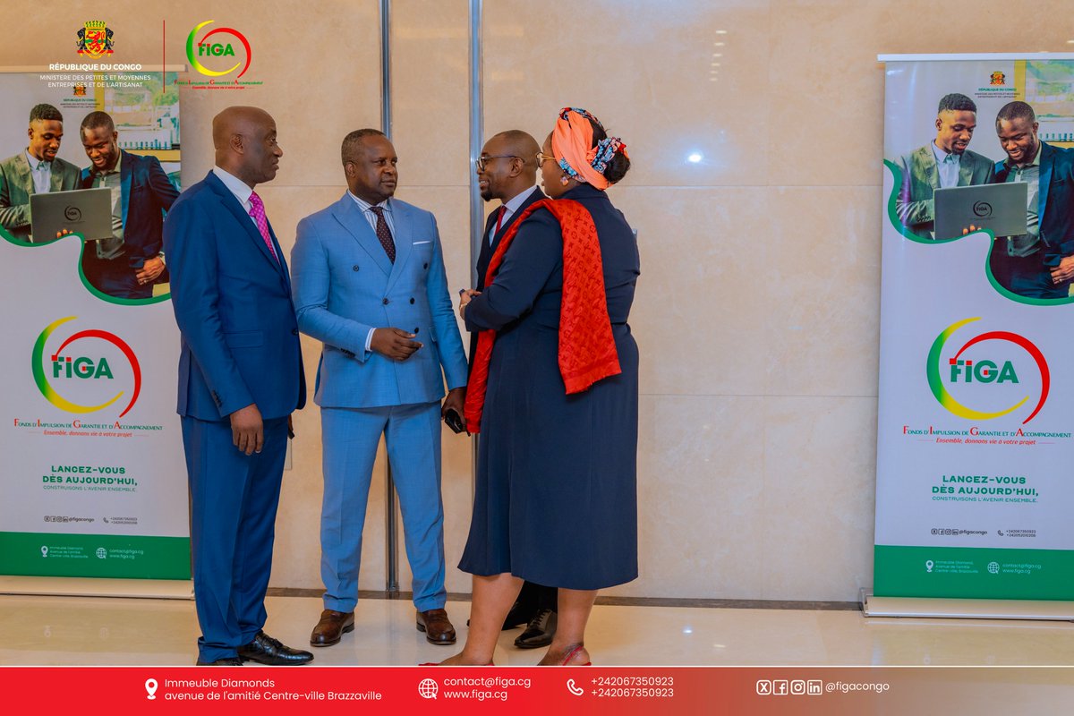 🎯 Session ordinaire du Conseil d’Administration du FIGA tenue le 13 février 2026 sous la direction du PCA Rodrigue Malanda Samba.

- 9 924 promoteurs impulsés
- 1 342 040 750 FCFA mobilisés pour la garantie en 2025, permettant l’accès à la garantie FIGA pour 5 281 bénéficiaires