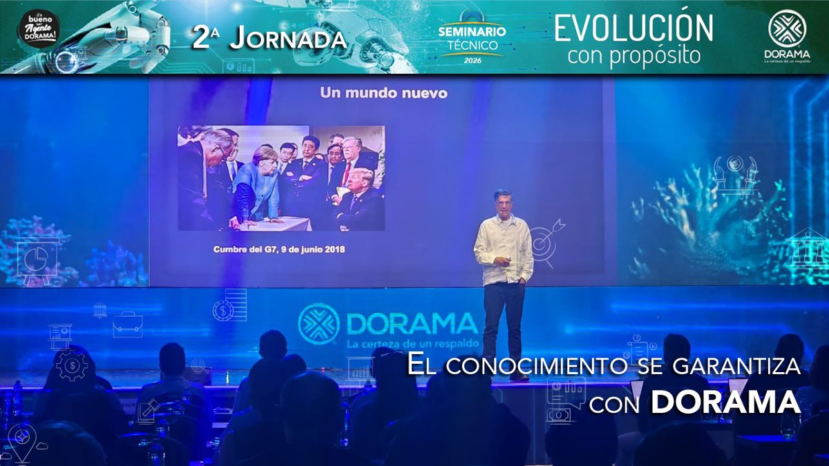 Así se vivió la 2a jornada del #SeminarioTécnicoDORAMA. Escuchamos a grandes personalidades como #CarlosElizondo y #AdelaMicha, y tuvimos un cierre espectacular acompañados de la música de #RíoRoma, celebrando la conexión que construimos con nuestros #AgentesDORAMA. #Conferencias