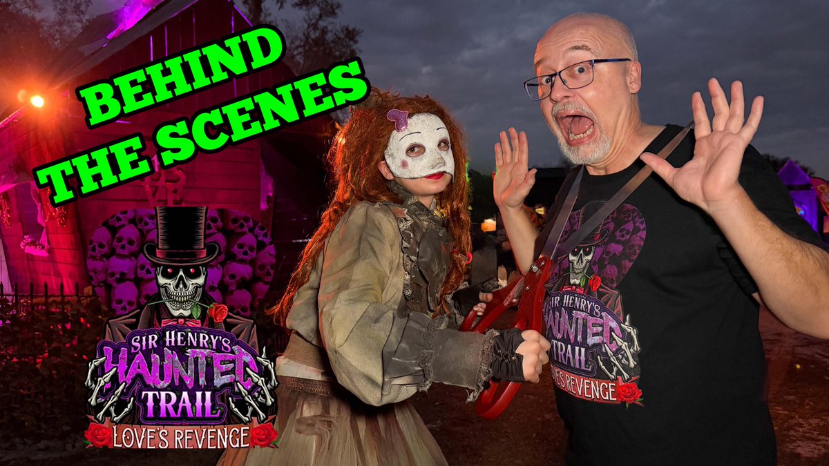 jimorear's tweet photo. NEW VIDEO- Behind The Scenes: I Became a Scare Actor at Sir Henry’s Haunted Trail Love's Revenge! https://t.co/A0JJMepMpi
#BehindTheScenes #SirHenrysHauntedTrail #LovesRevenge #HauntedAttraction #ValentinesDay2026 @sirhenryhaunt https://t.co/OvrZT7uLPB