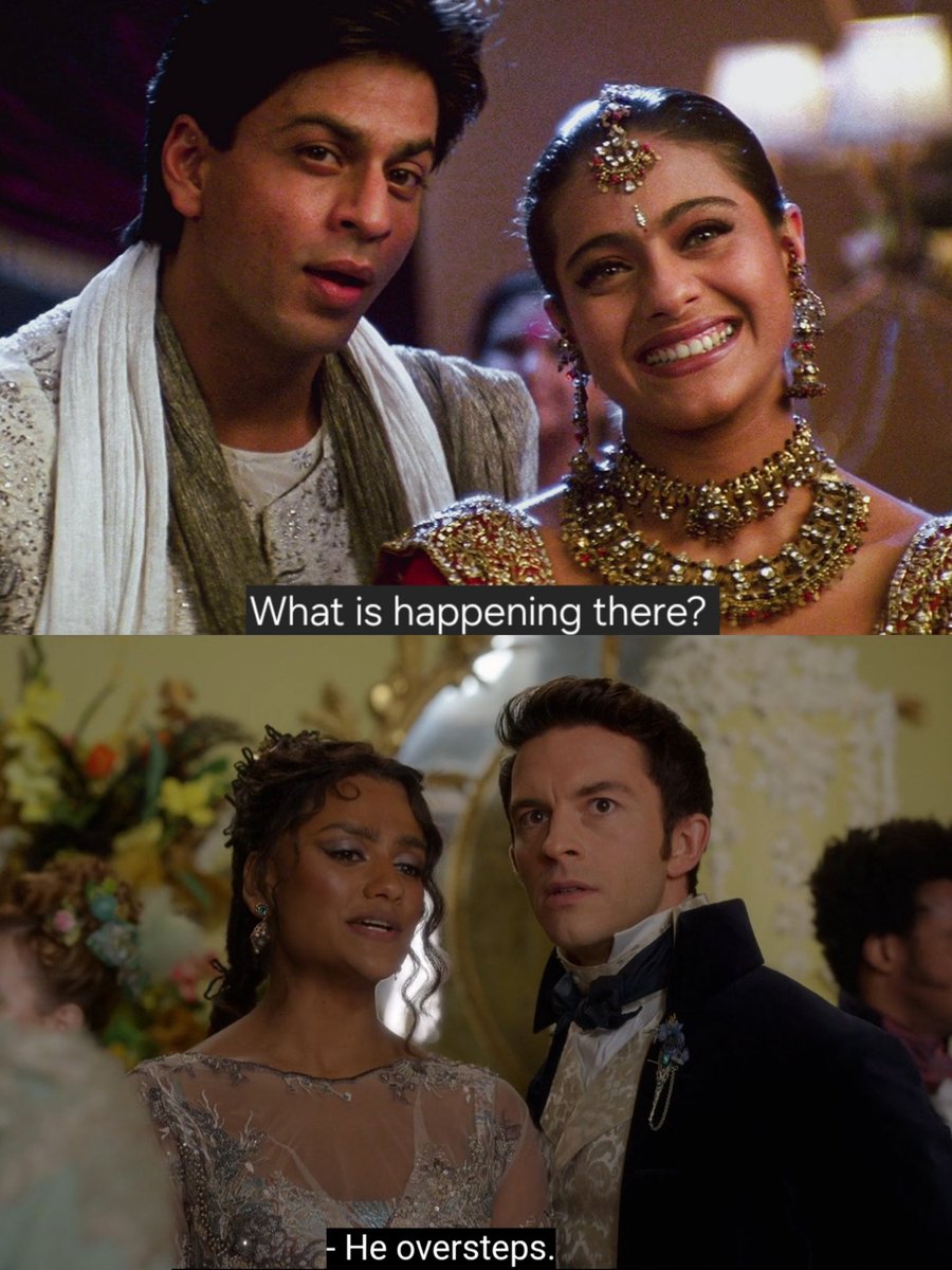 Kabhi Khushi Kabhie Gham (2001) / Bridgerton (2024)