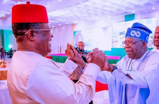 THROWBACK!!!!

"You are a thinker and a doer and a great professional – David (<a href="/realdaveumahi/">David Nweze Umahi</a>). I am very proud and honoured to have you in our team" — President Tinubu (<a href="/officialABAT/">Bola Ahmed Tinubu</a>) made this statement during the commissioning of the Deep Sea Port Access Road in Lagos,