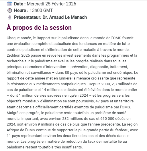 Applied Malaria Modelling network (AMMnet) tweet media