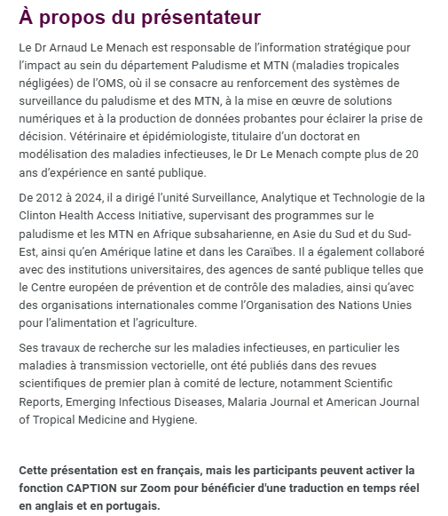 Applied Malaria Modelling network (AMMnet) tweet media