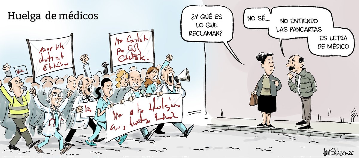 Huelga de médicos. #HuelgaMedica #EstatutoMedico