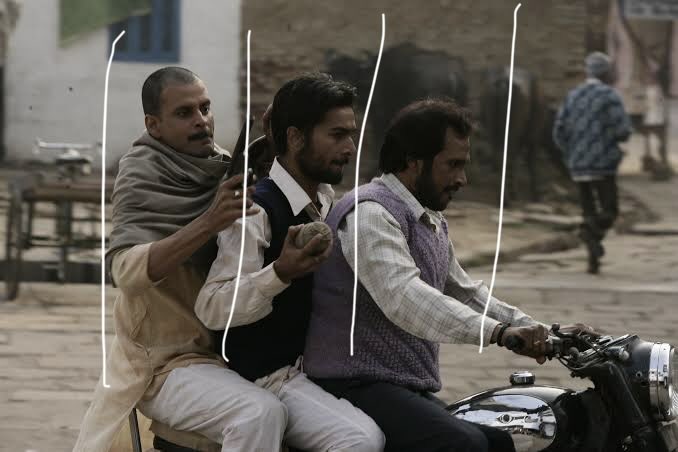 Symmetry composition in Gangs of Wasseypur
