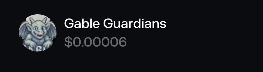 We keep delivering good news 📰 

$GABLE the community token has been verified ✅⚔️