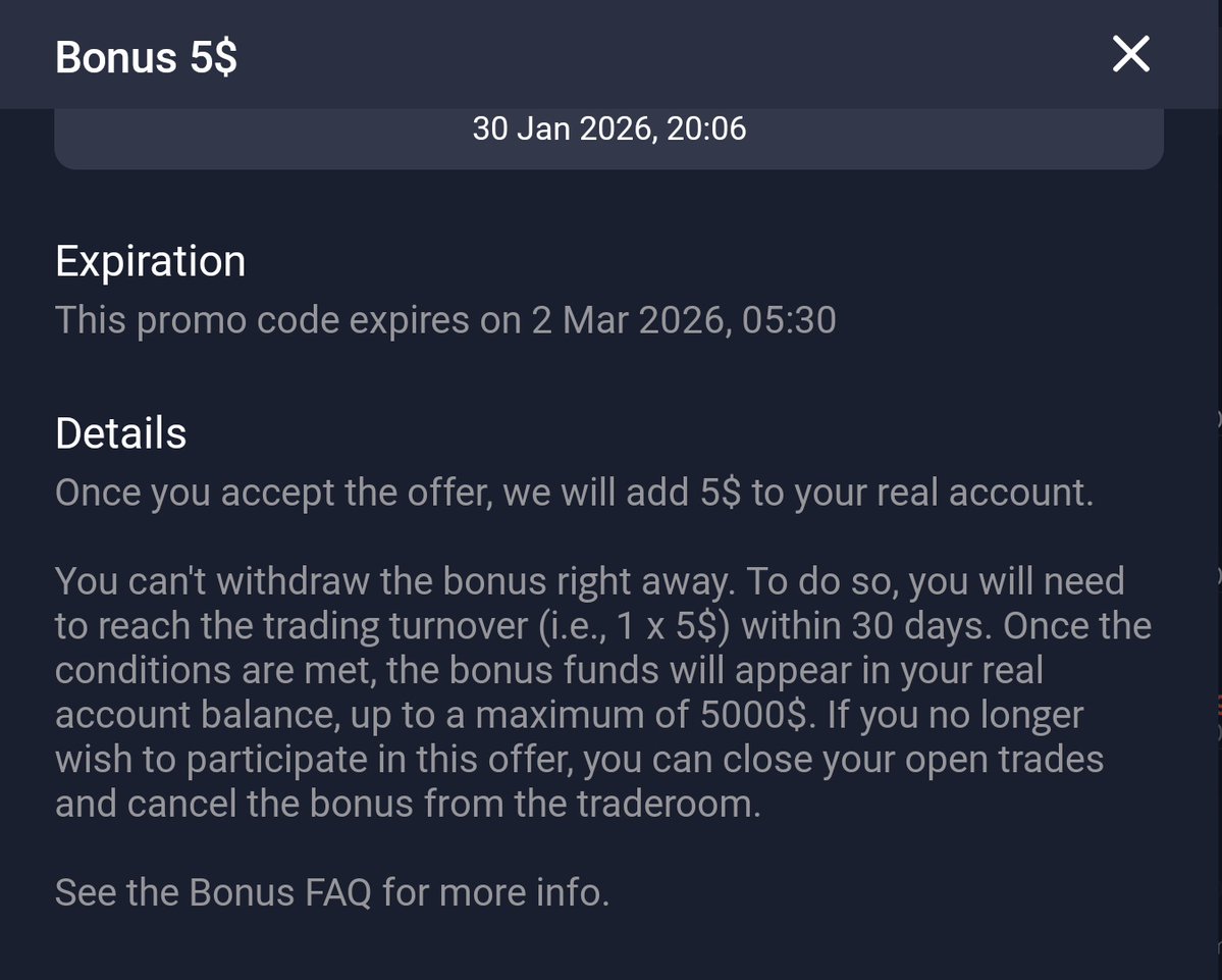 mrasrix's tweet image. If $5 isn't small for you, do this👇

At first, download it from google play store play.google.com/store/apps/det…

Do kyc and leave it

After few days you will get an email from Exnova that you have to submit a review on playstore and you will get $5 bonus which will be redeemable after