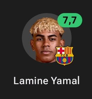 0 Goals/Assists
1/7 Shots on Goal
2 Big Chances Missed
1 Penalty Miss
2/7 Dribbles 
24 Possessions Lost

buna rağmen aldığı ratinge baksana.. kaç para ödüyolar acaba bu uygulamalara