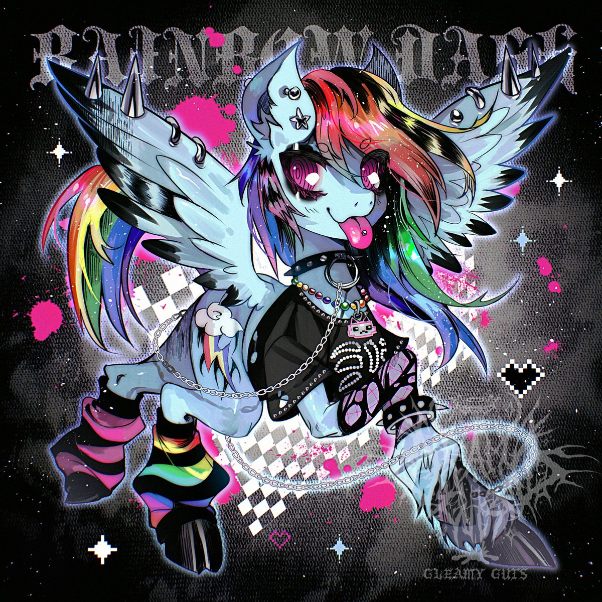 🐷 Gleamy Guts @ Commissions OPEN tweet media