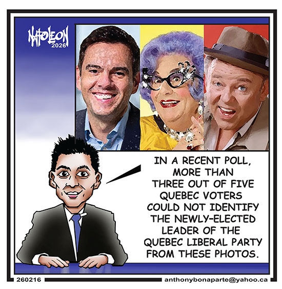 napoleontoons's tweet image. QLP Leader Charles Milliard
February 16, 2026
Next!
@LiberalQuebec @coalitionavenir @pablorodriguez @marwahrizqy
#LiberalQuebec #coalitionavenir #pablorodriguez #marwahrizqy