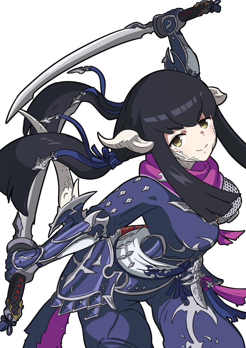 I drew Yugiri / ユウギリ