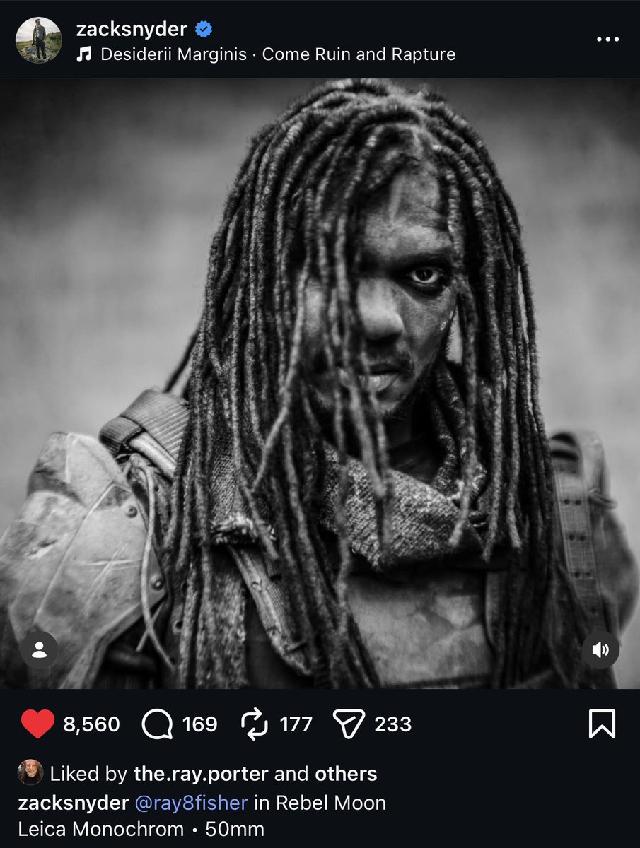 “Under free will, who among you is willing to die for what we believe rather than hide behind it?”🔥 ✊🏽

Darrian Bloodaxe puts his life on the line for anyone who has suffered from the hands of the Motherworld WITHOUT HESITATION 💯

#RebelMoon <a href="/netflix/">Netflix</a> #SnyderVerseOnNetflix