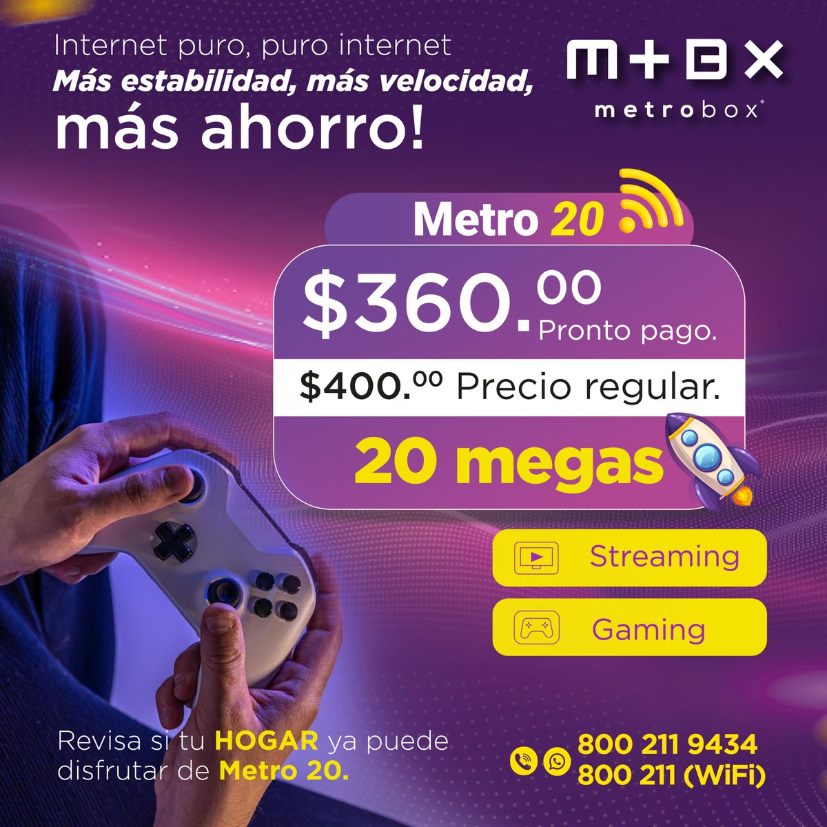 Metrobox tweet media