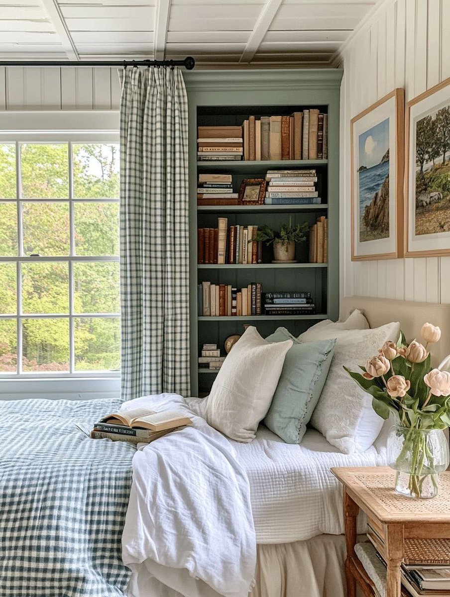 Harukasoraaa's tweet photo. Today’s inspo - Cottagecore bedroom https://t.co/zhkRViqM56