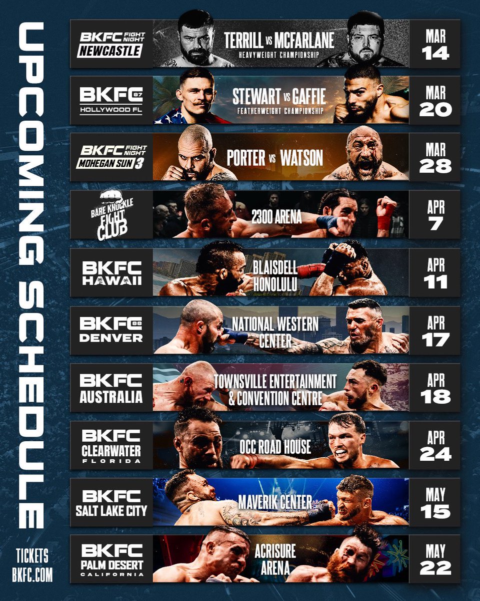 Bare Knuckle FC tweet media