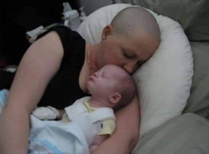 Mr_Husky1's tweet image. ”People are talking about the medical necessity of abortion to save the mother's life. I was one of those mothers.
I was diagnosed with an aggressive cancer that was cutting off my airway at 20 weeks of pregnancy. I will never forget when the first doctor, an oncologist,…