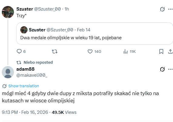 tweet roku a mamy dopiero połowę lutego
