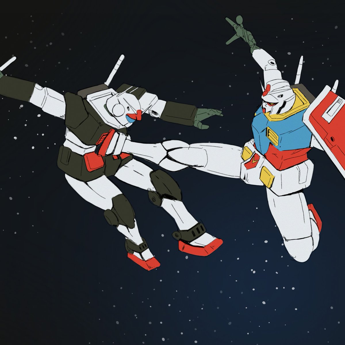 Nissetasss's tweet photo. WHITE GUNDAM

#GQuuuuuuX #機動戦士ガンダム https://t.co/JQmiuq7l48