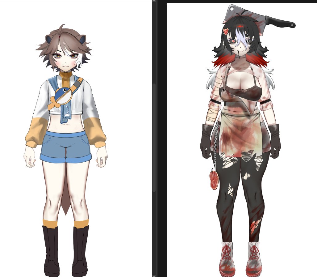 Model work for the day！！！Gonna rest for now!