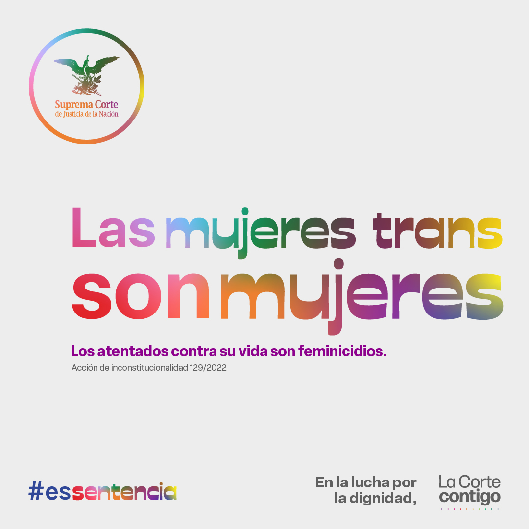 TransactivismoF's tweet photo. @GabyMeza8 La @SCJN en México. https://t.co/E1KRUGX80L