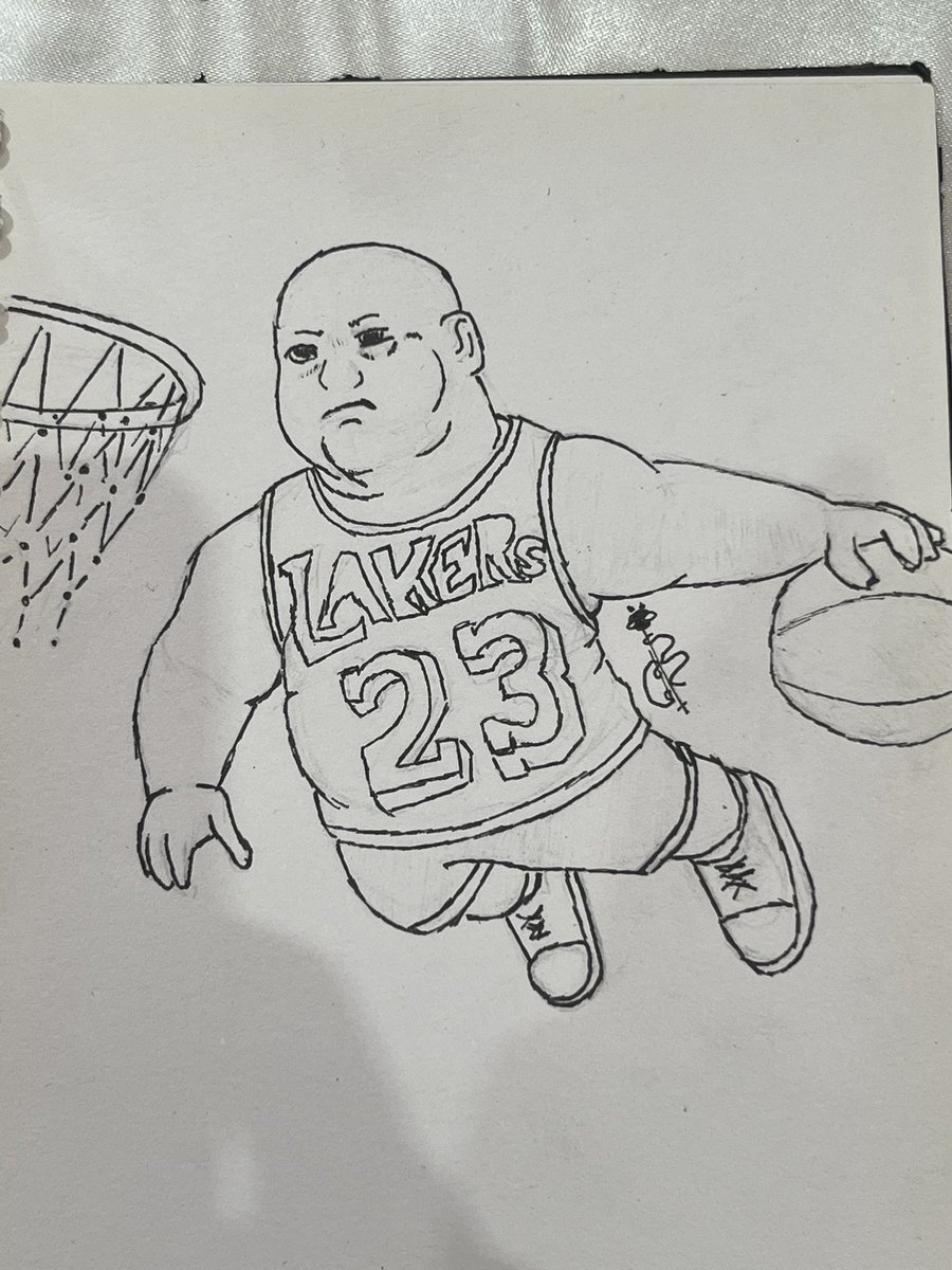 bag_draws's tweet image. #commissionart  de la facu

“El mismisimo L-Down James”

#BagDrawsArt