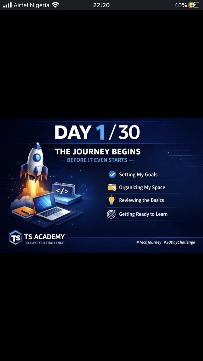 abraham_agwu's tweet photo. officially started my classes today as a cybersecurity student @techsphereacad,under the scholarship of @Wizarab10.the experience has been thrilling and the feeling is overwhelming,i am excited to have embarked on this journey and also eager to learn more .#cybersecurity#Day1# https://t.co/vxVhj8a4l4