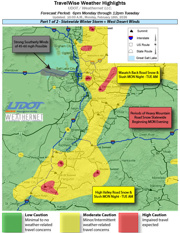 UDOT Wasatch Back tweet media