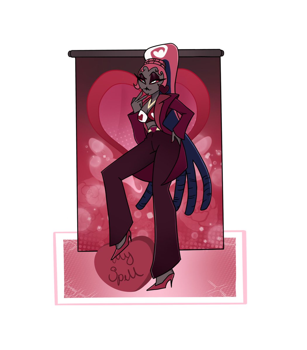 FizzyPop_0's tweet photo. Feeding the Vel fans soon too!!

#HazbinHotel #HazbinHotelVelvette https://t.co/HxQWn5vwgd