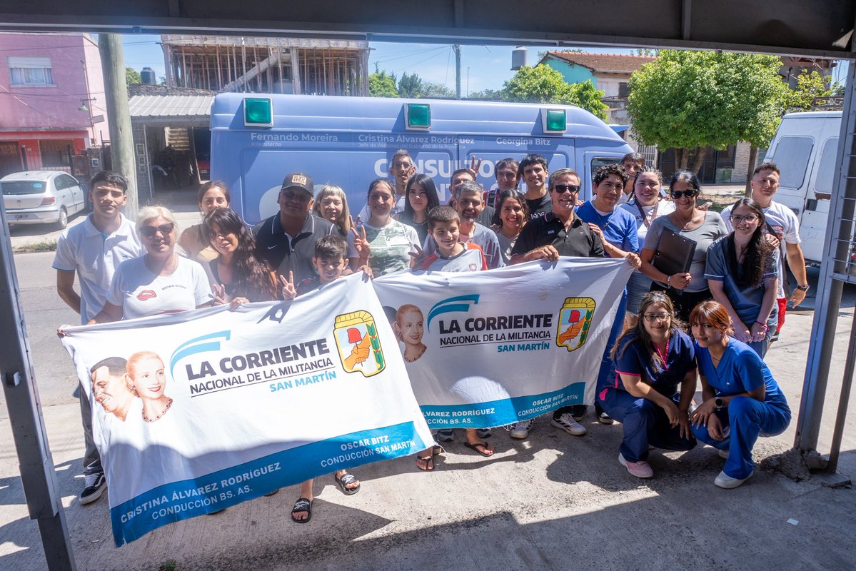 En Barrio Libertador más de 200 vecinos y vecinas se atendieron en nuestro Consultorio Odontológico Comunitario Móvil.

Cuando la militancia se organiza, los derechos se garantizan. La salud no es un privilegio: es una decisión política y una prioridad en el territorio. 🦷✌🏼