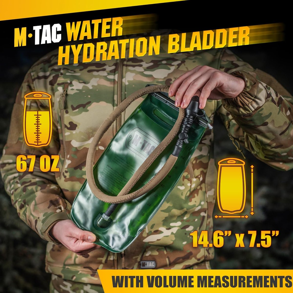 TacRushGroup's tweet image. Hydration without the hassle 💧🔥
The M-Tac Military Hydration Bladder lets you drink on the move — no stopping, no bottles. Lightweight, leak-proof &amp;amp; built for hiking 🥾, camping 🏕️ &amp;amp; adventure.

🌄 TacRush.com

#HydrationBladder #OutdoorGear #TacRush 💧🎒