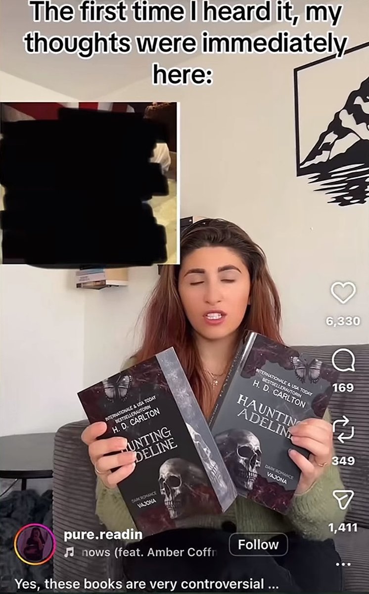 Sofia03770603's tweet photo. Pienso en cómo van TRES usuarios fans de Haunting Adeline que usan imágenes del caso de Epstein para hacerle PROMOCIÓN al libro de mierda y genuinamente, me dan ganas de vomitar. Chicas están ENFERMAS. Tienen 0 empatía. https://t.co/9US4xBkQOn